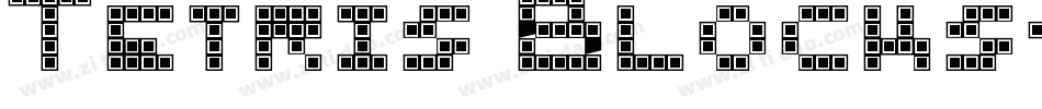 Tetris Blocks字体转换
